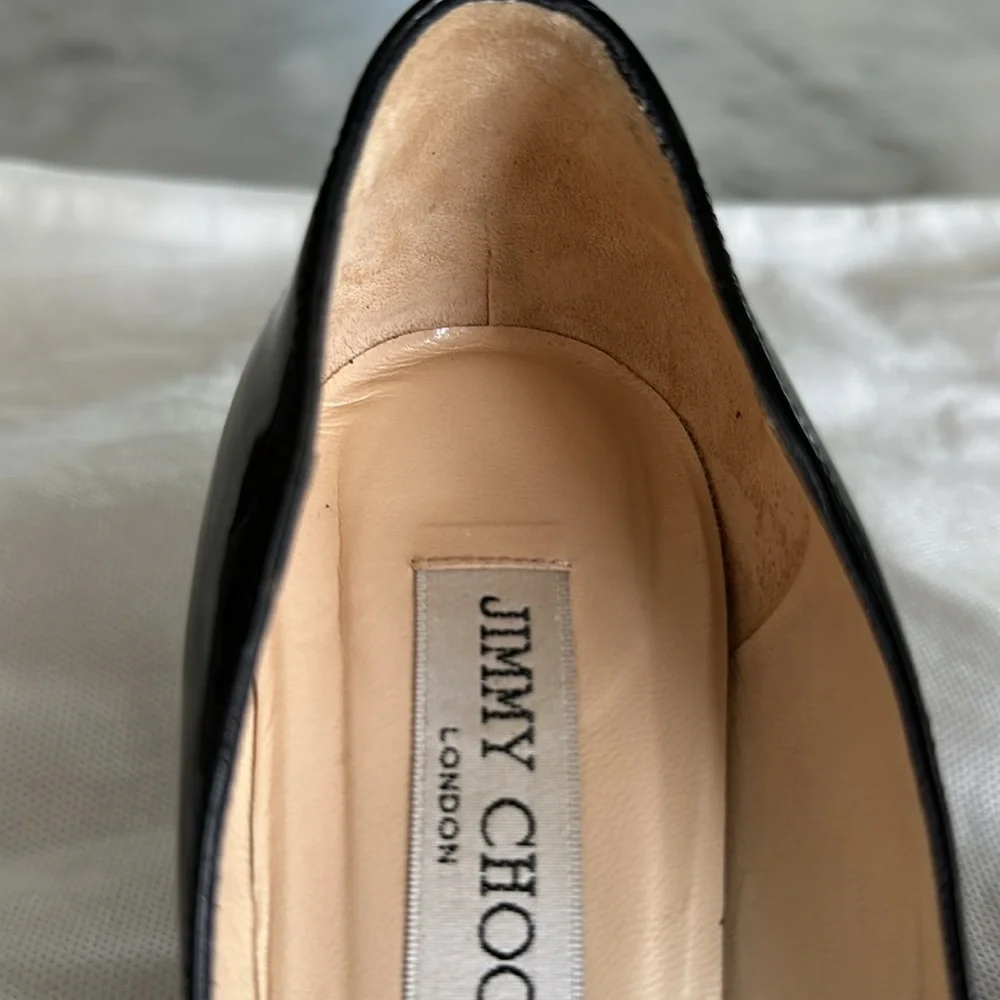 JIMMY CHOO patent Leather heels - Picture 9 of 11